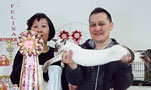 Ayusha at the International Cat Show in 25-26 February 2012 in Samara, Russia